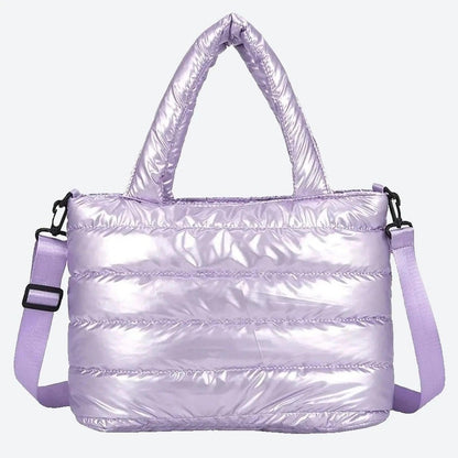 Trendy Quilted Convertible Tote Bags