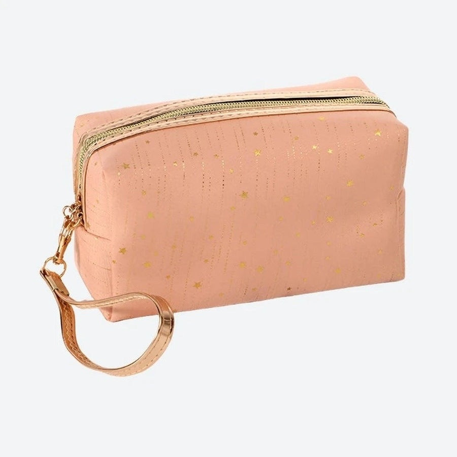 Trendy Zippered Wristlet Pouch Bags