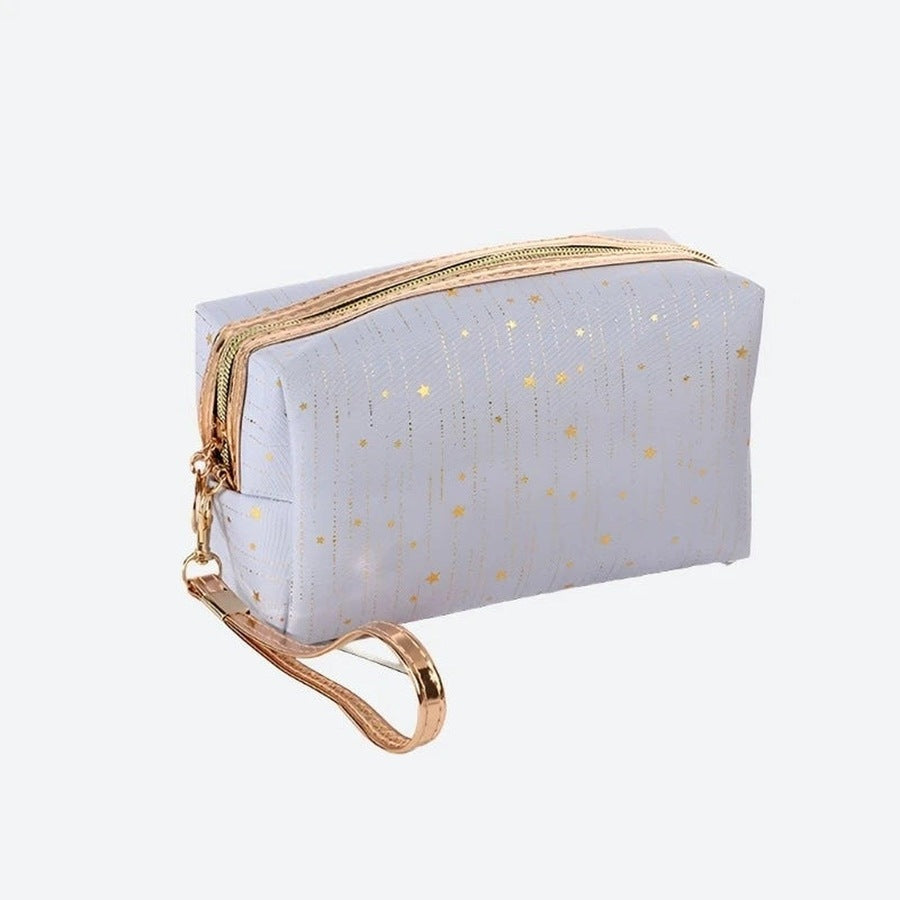 Trendy Zippered Wristlet Pouch Bags