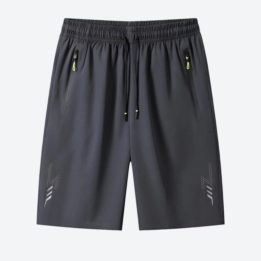 Versatile Lightweight Elastic Waist Sports Shorts