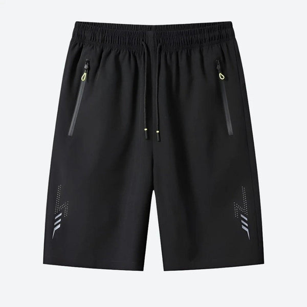 Versatile Lightweight Elastic Waist Sports Shorts