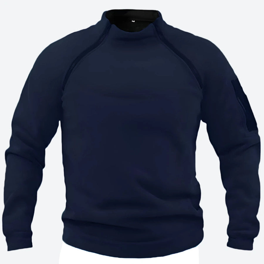 Warm High-Neck Tactical Fleece Sweatshirts