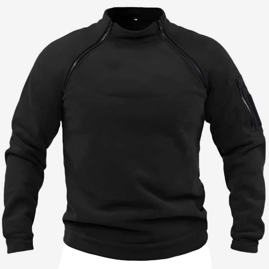 Warm High-Neck Tactical Fleece Sweatshirts