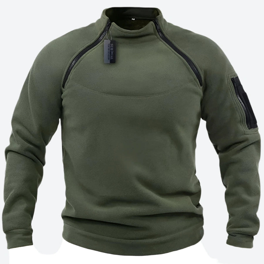 Warm High-Neck Tactical Fleece Sweatshirts