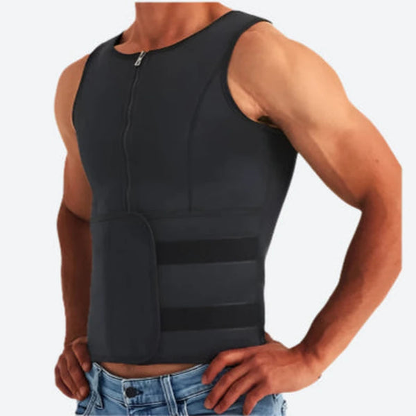 Zippered Compression Slimming Workout Vests