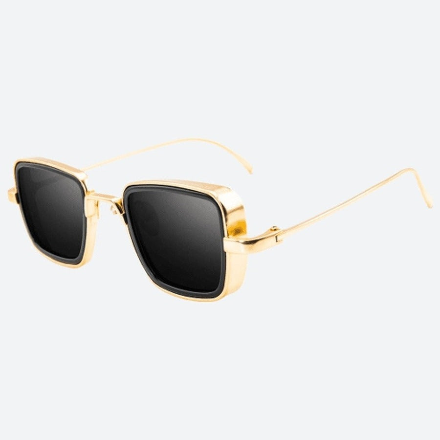 Anti-Reflective Alloy Frame Sunglasses