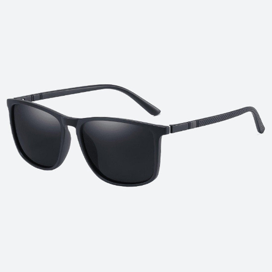 Anti-Reflective Rectangle Frame Sunglasses