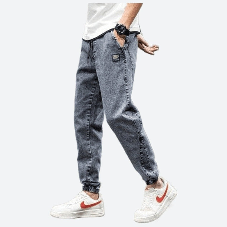 Casual Cargo Pocket Denim Jeans