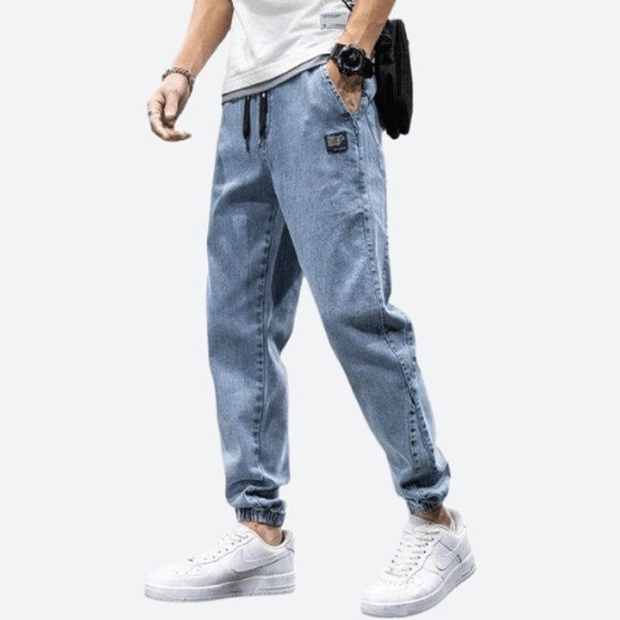 Casual Cargo Pocket Denim Jeans