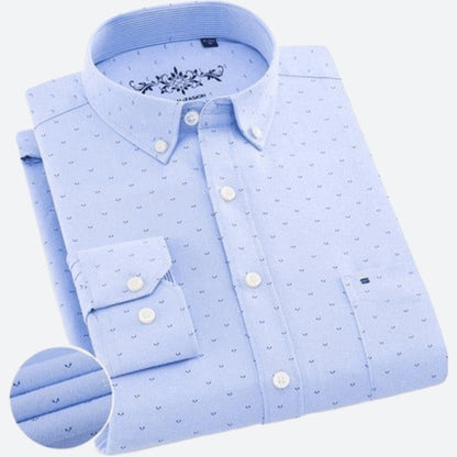 Classic Oxford Long Sleeve Cotton Shirts