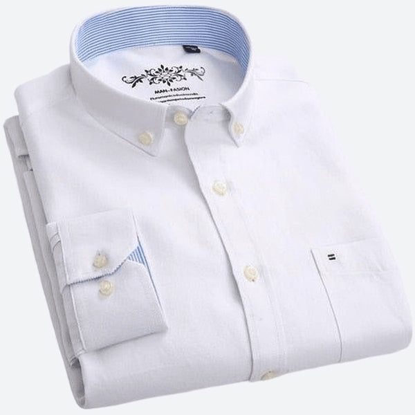 Classic Oxford Long Sleeve Cotton Shirts