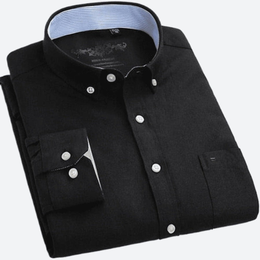 Classic Oxford Long Sleeve Cotton Shirts