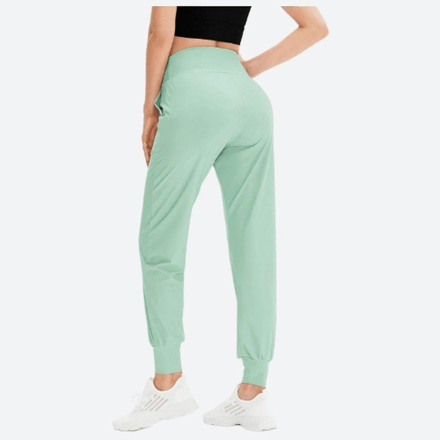 Comfortable Quick-Dry High-Waist Joggers