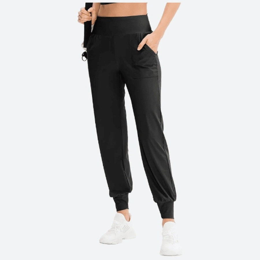 Comfortable Quick-Dry High-Waist Joggers