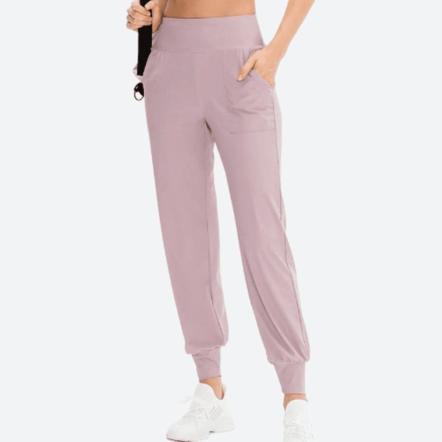 Comfortable Quick-Dry High-Waist Joggers