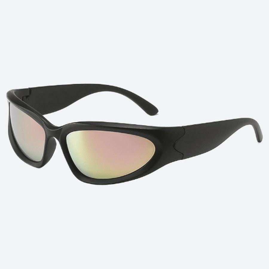 Oval Plastic Polycarbonate Sunglasses