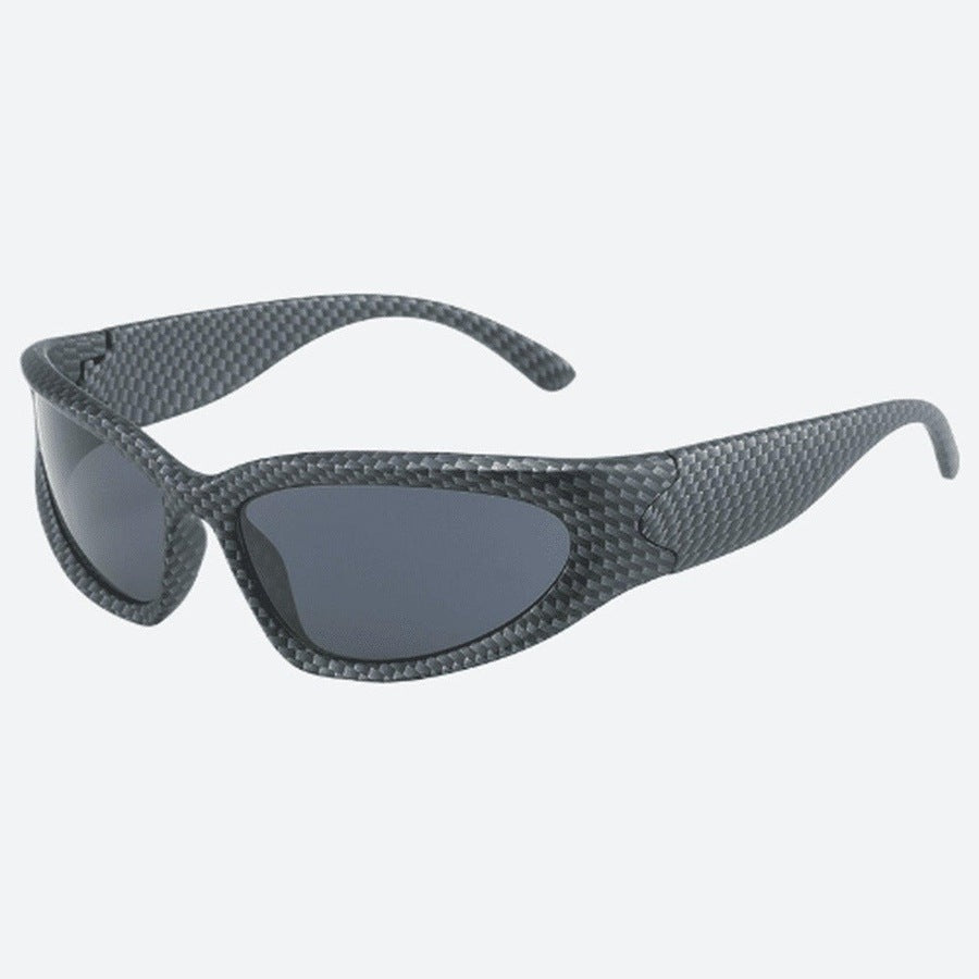 Oval Plastic Polycarbonate Sunglasses