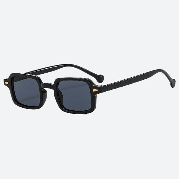 Square Plastic Lens Retro Sunglasses